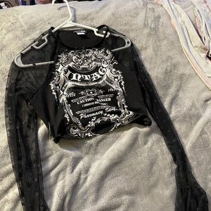 Bonnie Mesh Sleeve Top